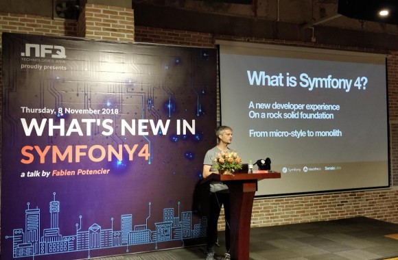 Photo of Symfony 4 event